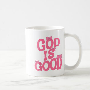 God Is Good Nk Bow Christian Jesus Women Girl Sist Coffee Mug