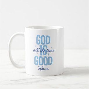God is Good Personalised Name Coffee Mug
