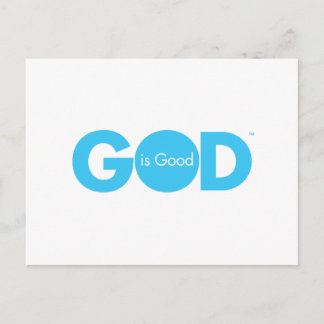 God is Good Postcard