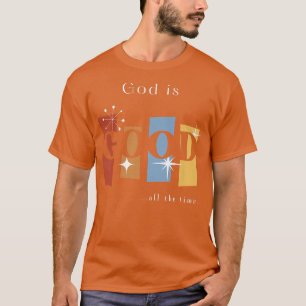 God is Good Retro (Dark Colours) Premium T-Shirt