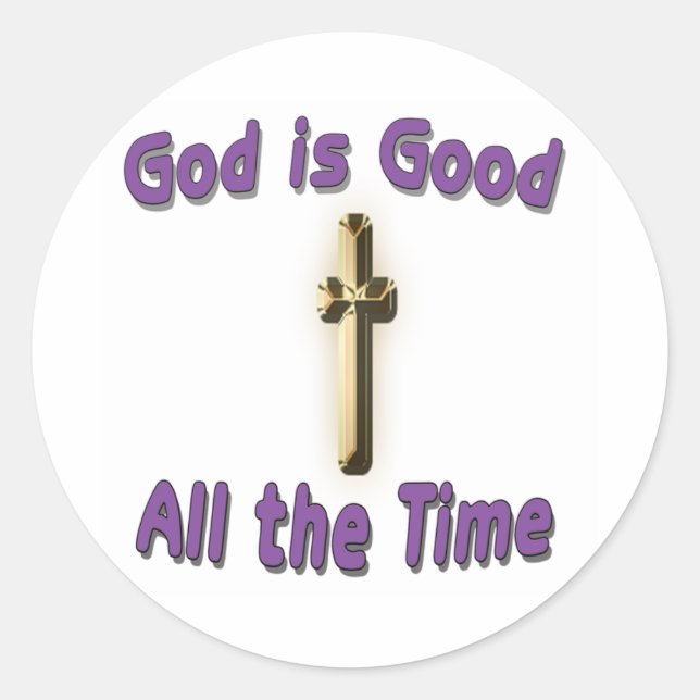 God is Good sticker (Front)