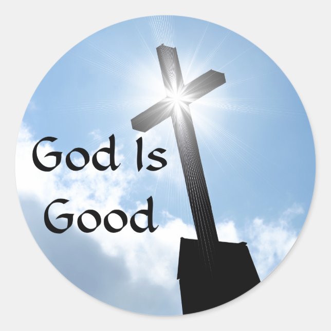 God Is Good Stickers (Front)