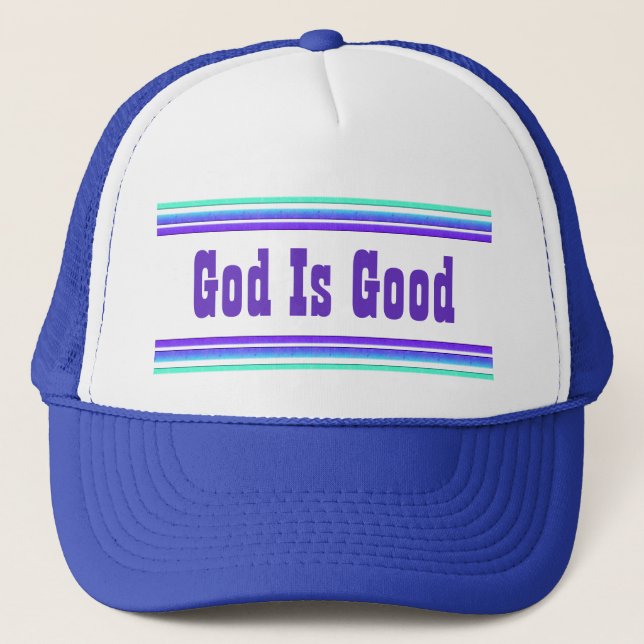 God is Good Trucker Hat (Front)