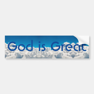 God is Great Bumper Sticker