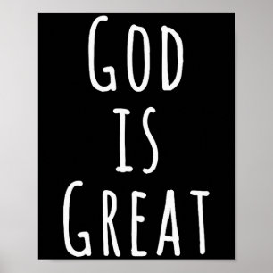 God Is Great  Poster