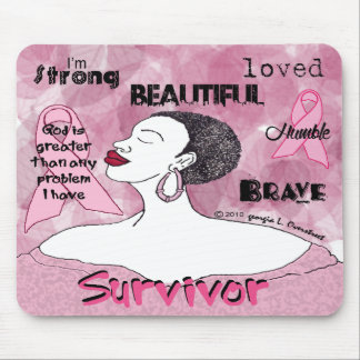 God is greater than any problem I have Mouse Mat