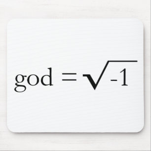 God is Imaginary Mouse Mat
