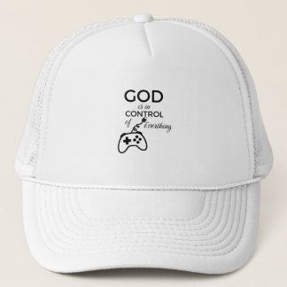 God Is In Control Christian Baseball Cap - Embroid