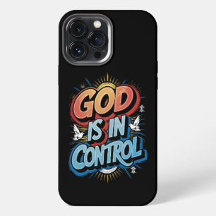 God is in Control Christian iPhone Case