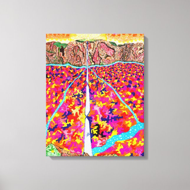 God is in the Details #10 Canvas Print (Front)