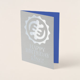 ‘God is King’ Birthday card