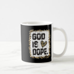 God Is Leopard Pattern  Coffee Mug