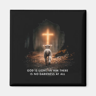 God Is Light In Him There Is No Darkness At All Ch Magnet