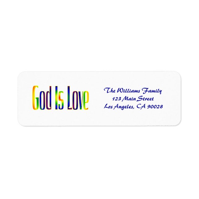 God Is Love (Front)