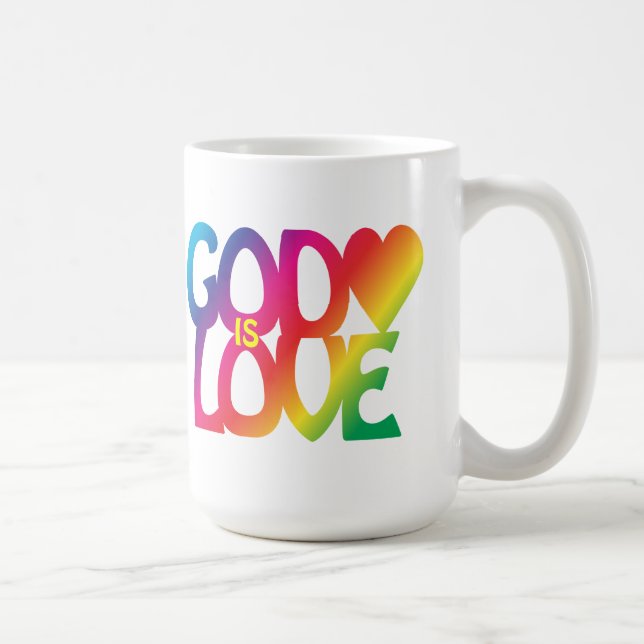 God Is Love 2 Mug (Right)