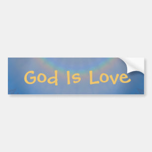 God Is Love Bumper Sticker