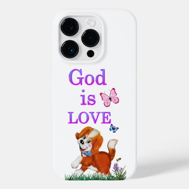 God is Love Case-Mate iPhone Case (Back)