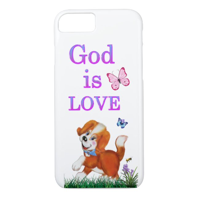 God is Love Case-Mate iPhone Case (Back)