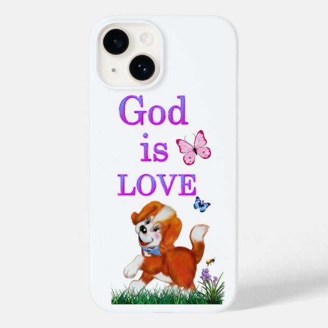 God is Love Case-Mate iPhone Case (Back)