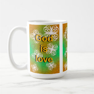 God is love  coffee mug