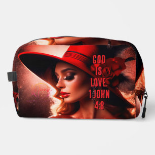 God is love dopp kit