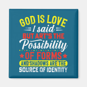 God is love - juneteenth 1865 afro american black magnet