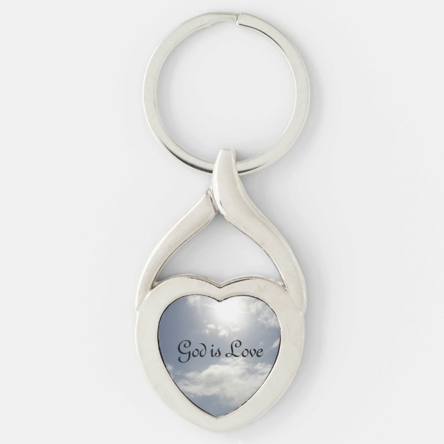 God is Love Key Ring (Front)