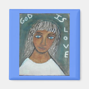 God is Love Magnet