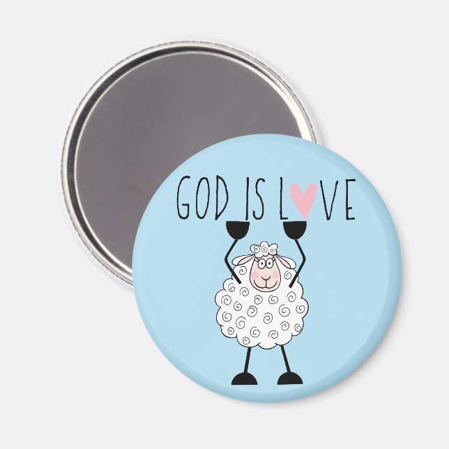 “God is Love” Magnet (Front/Back)
