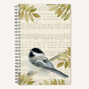 God is Love Notebook with Bird
