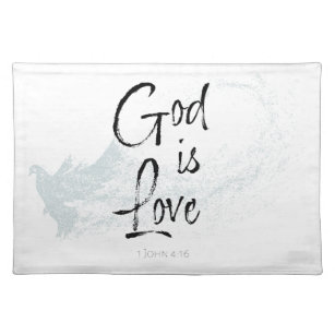God is Love Placemat