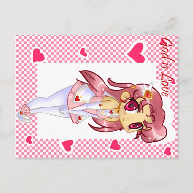 God is Love Postcard (Front)