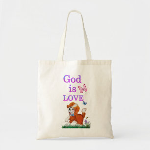 God is Love Tote Bag