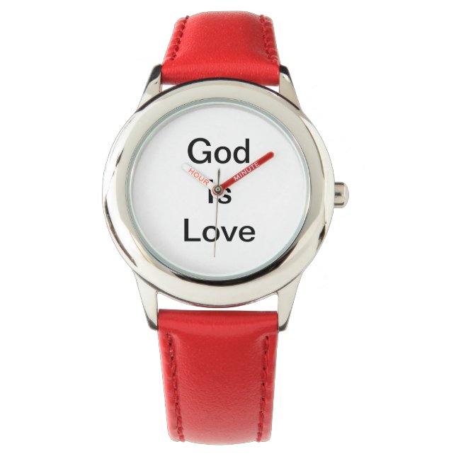 God Is Love Watch (Front)