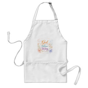 God is making a way standard apron