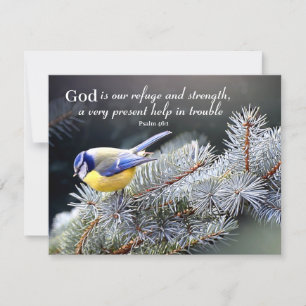 God is our Refuge and Strength Card