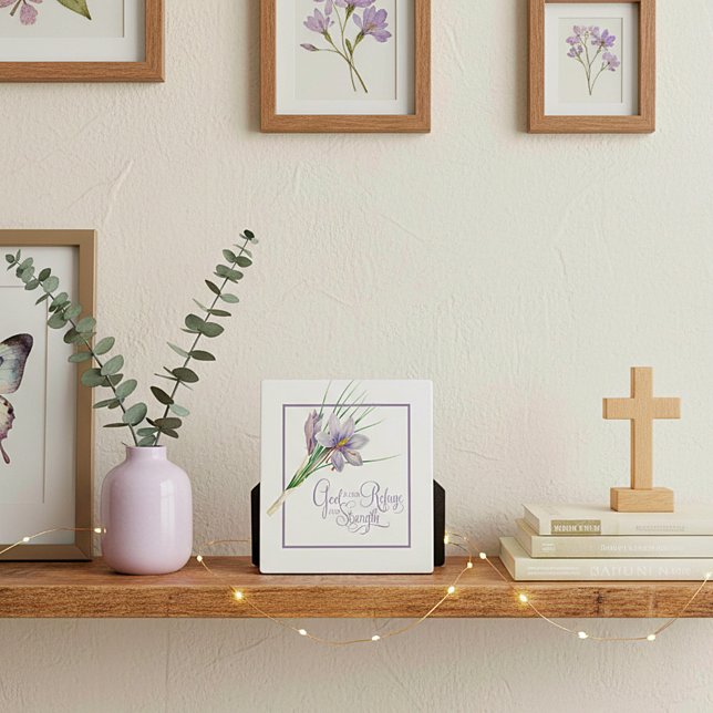 God is our Refuge and strength   Plaque (Creator Uploaded)