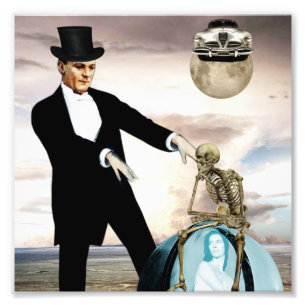 God is playing 1 photo print