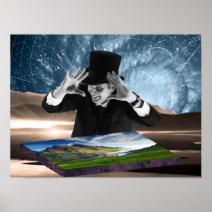 God is playing 2 poster