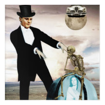 God is playing acrylic print