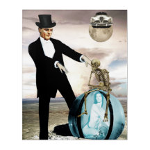 God is playing acrylic print