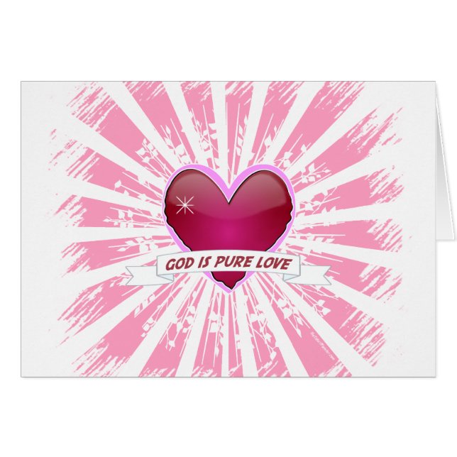 God is Pure Love (Front Horizontal)