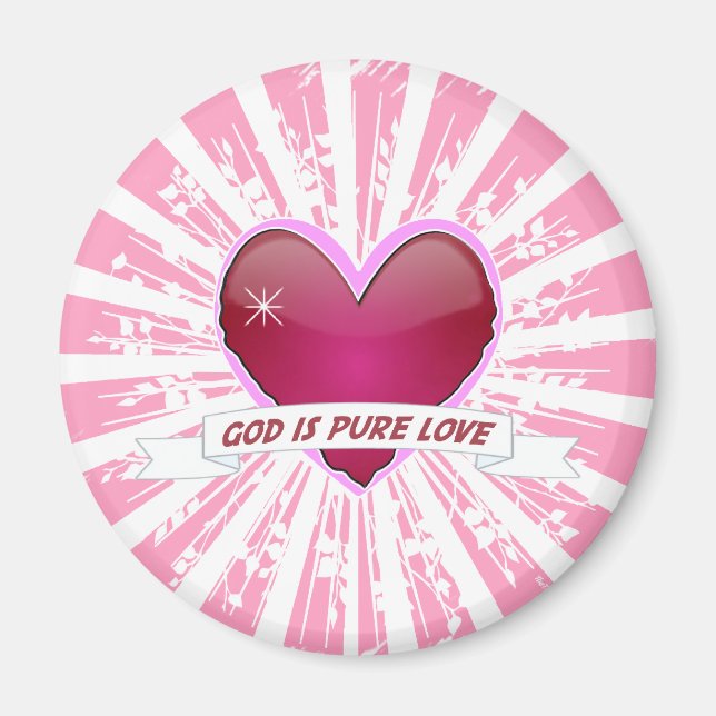 God is Pure Love Magnet (Front)