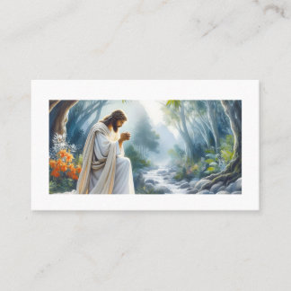 God is the key to enter heaven. business card