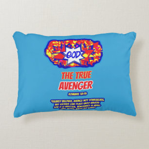 GOD Is The True AVENGER Decorative Cushion
