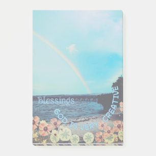 " God is very Creative" Post-it Notes