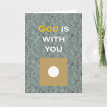 God is with you