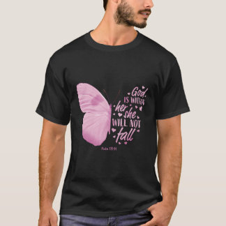 God Is Within Her She Will Not Fall Christian Sayi T-Shirt
