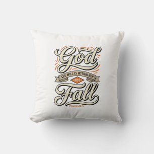 God Is Within Her She Will Not Fall Vintage Shirt_ Cushion