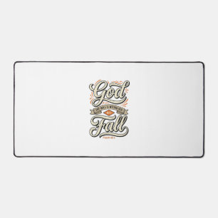 God Is Within Her She Will Not Fall Vintage Shirt_ Desk Mat